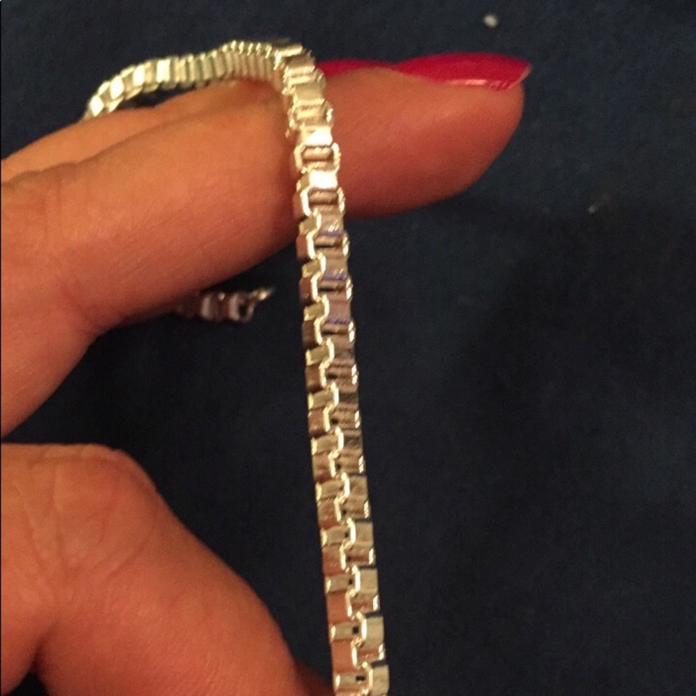 Chunky box chain bracelet